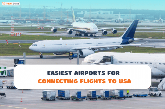 Best airports in the USA for connecting flights